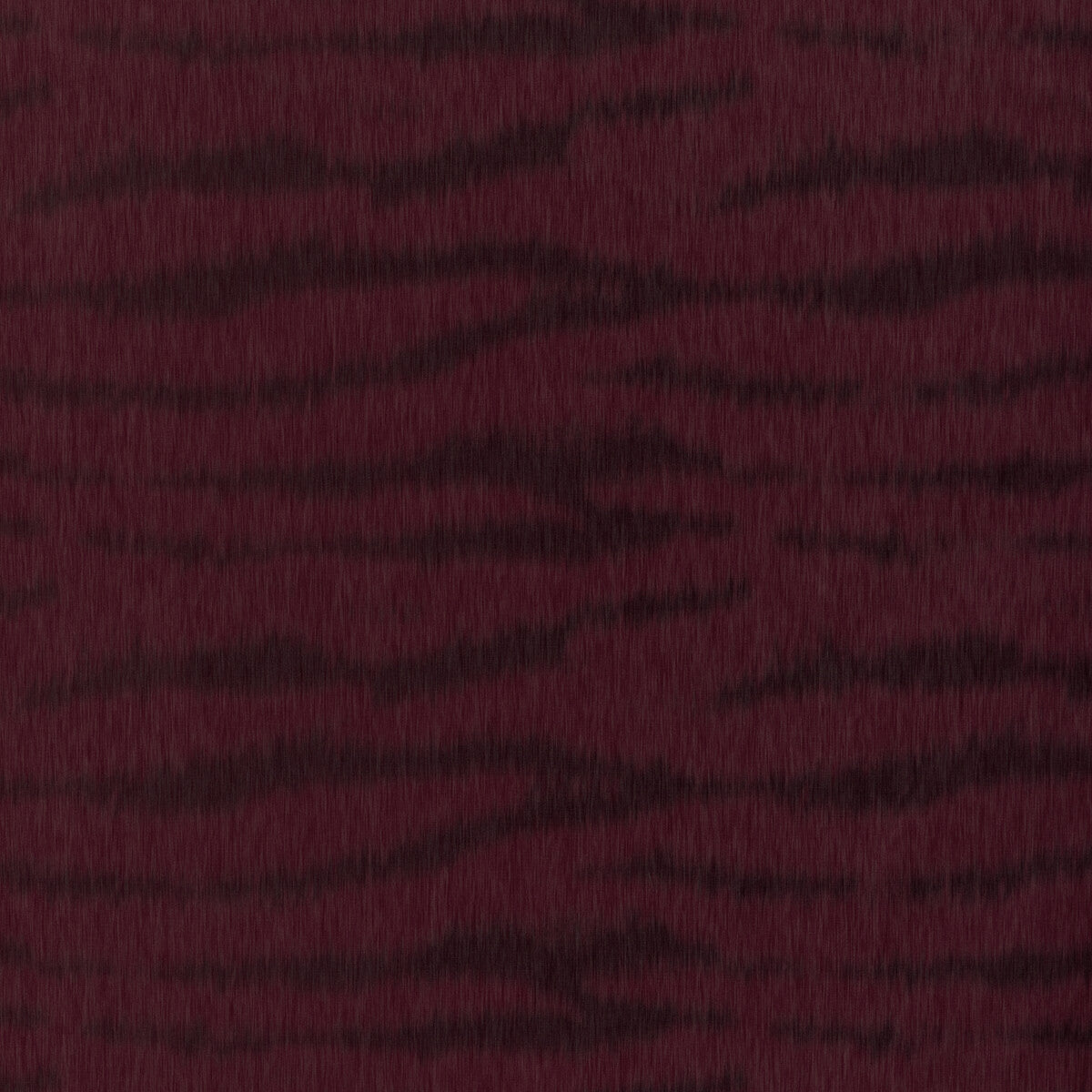 BRUNSCHWIG & FILS 8023137.10.0 TIGRE WARP PRINT PLUM Fabric - Eade's Wallpaper