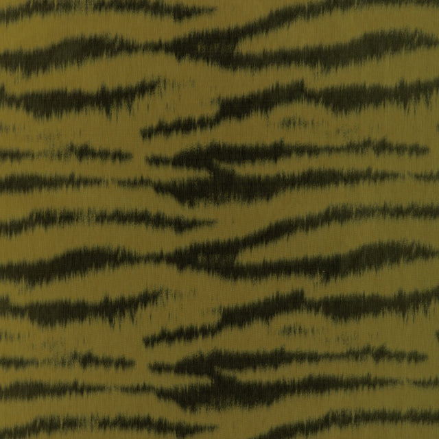 BRUNSCHWIG & FILS 8023137.23.0 TIGRE WARP PRINT CITRON Fabric - Eade's Wallpaper