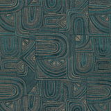 BRUNSCHWIG & FILS 8023139.13.0 TIMBRE VELVET TEAL Fabric - Eade's Wallpaper