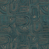 BRUNSCHWIG & FILS 8023139.13.0 TIMBRE VELVET TEAL Fabric - Eade's Wallpaper
