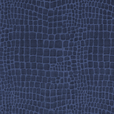 BRUNSCHWIG & FILS 8023140.50.0 CROC VELVET SAPPHIRE Fabric - Eade's Wallpaper
