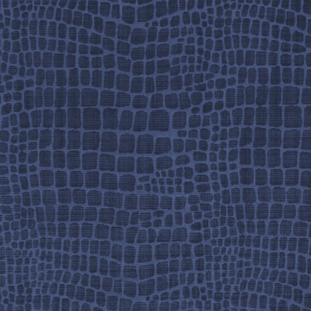 BRUNSCHWIG & FILS 8023140.50.0 CROC VELVET SAPPHIRE Fabric - Eade's Wallpaper