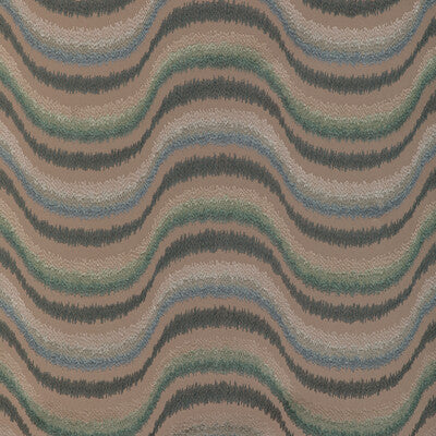 BRUNSCHWIG & FILS 8023141.1313.0 DU SON EMB AQUAMARINE Fabric - Eade's Wallpaper