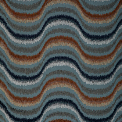 BRUNSCHWIG & FILS 8023141.512.0 DU SON EMB TOPAZ Fabric - Eade's Wallpaper