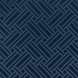 BRUNSCHWIG & FILS 8023144.50.0 MARTEL WEAVE NAVY Fabric - Eade's Wallpaper