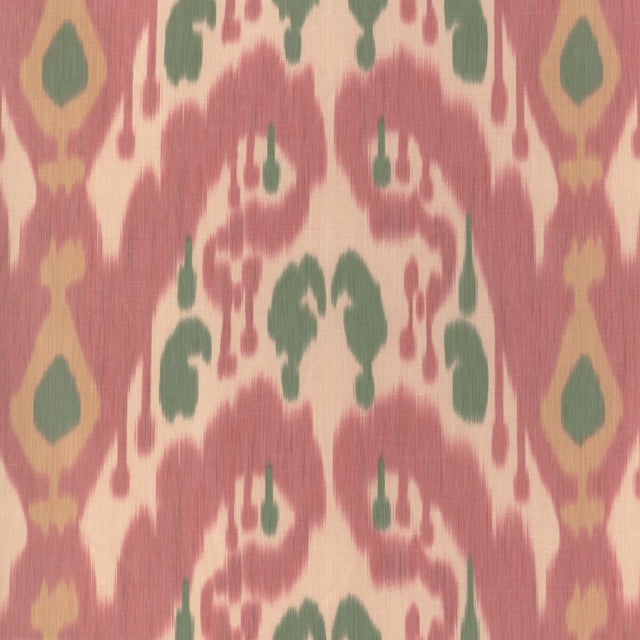 BRUNSCHWIG & FILS 8023146.73.0 BUKARA WARP PRINT PETAL Fabric - Eade's Wallpaper