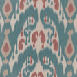 BRUNSCHWIG & FILS 8023146.913.0 BUKARA WARP PRINT LAKE Fabric - Eade's Wallpaper