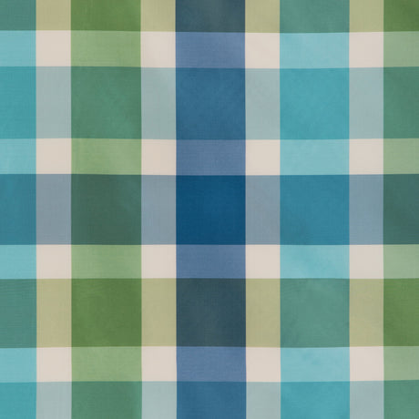 BRUNSCHWIG & FILS 8023148.53.0 VERDUN PLAID POOL Fabric - Eade's Wallpaper