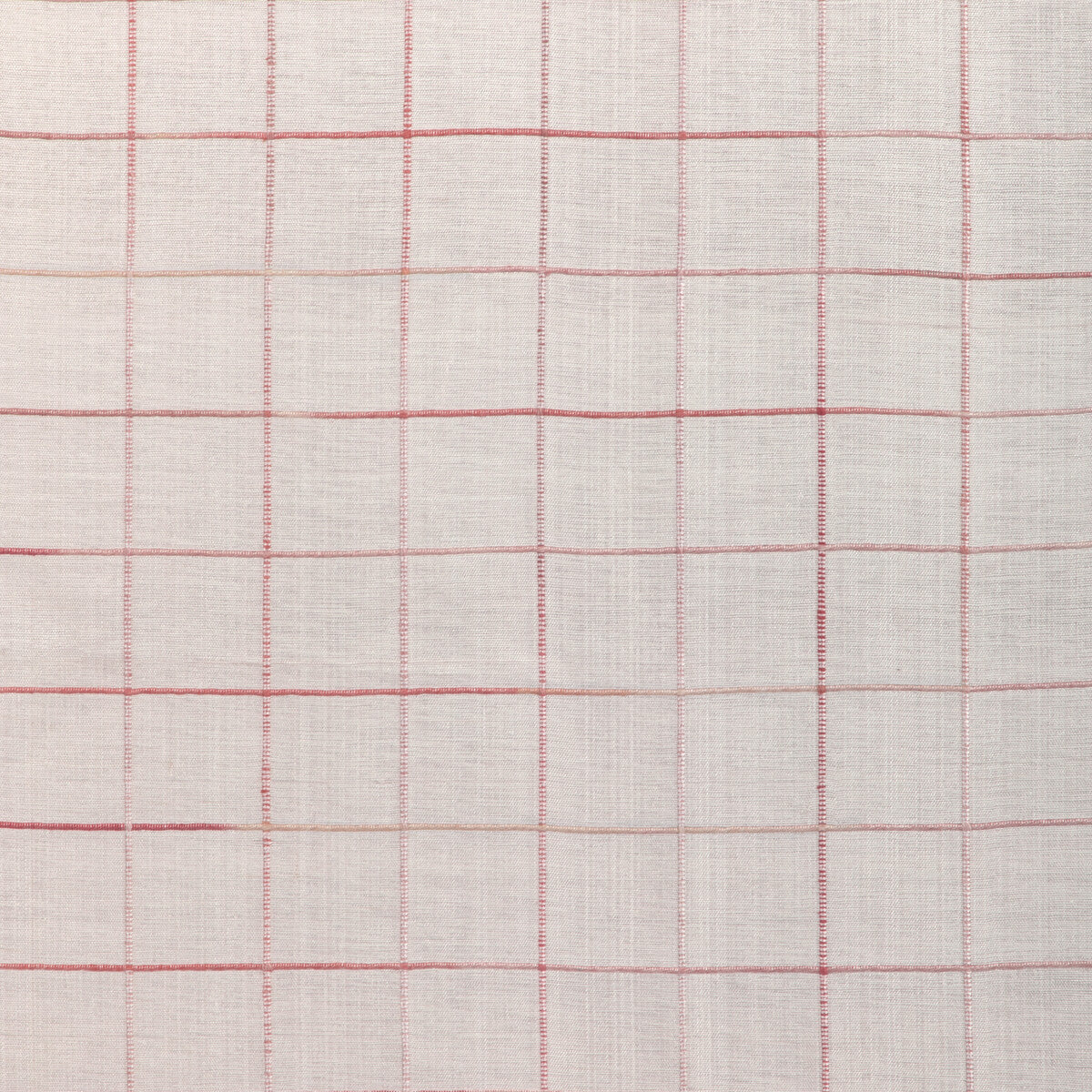 BRUNSCHWIG & FILS 8023149.917.0 MOULIN CHECK ROSE Fabric - Eade's Wallpaper