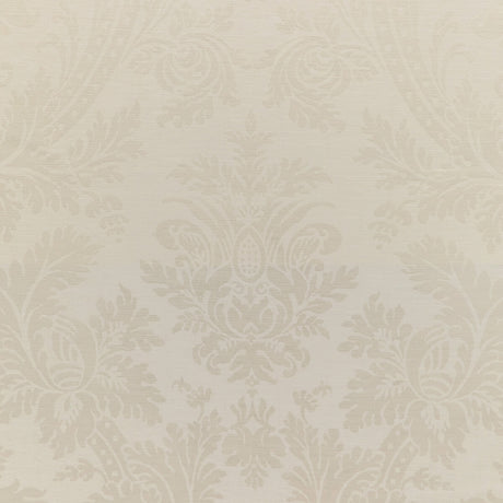 BRUNSCHWIG & FILS 8023150.1.0 ARNAUD DAMASK IVORY Fabric - Eade's Wallpaper