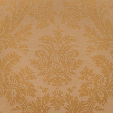 BRUNSCHWIG & FILS 8023150.40.0 ARNAUD DAMASK GOLD Fabric - Eade's Wallpaper