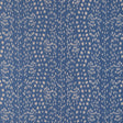 BRUNSCHWIG & FILS 8024103.5.0 LES TOUCHES REVERSE BLUE Fabric - Eade's Wallpaper