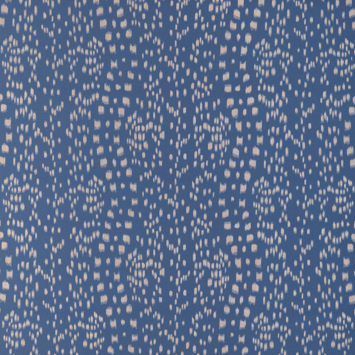 BRUNSCHWIG & FILS 8024103.5.0 LES TOUCHES REVERSE BLUE Fabric - Eade's Wallpaper