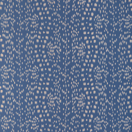 BRUNSCHWIG & FILS 8024103.5.0 LES TOUCHES REVERSE BLUE Fabric - Eade's Wallpaper