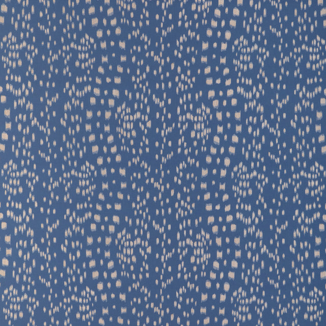 BRUNSCHWIG & FILS 8024103.5.0 LES TOUCHES REVERSE BLUE Fabric - Eade's Wallpaper