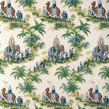BRUNSCHWIG & FILS 8024104.315.0 BEAUPORT PROMENADE FOREST Fabric - Eade's Wallpaper