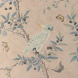 BRUNSCHWIG & FILS 8024106.1615.0 KANCHOU PRINT SAND Fabric - Eade's Wallpaper