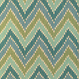 BRUNSCHWIG & FILS 8024107.353.0 CASCADE PRINT TEAL/GREEN Fabric - Eade's Wallpaper