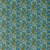 BRUNSCHWIG & FILS 8024108.353.0 VILLANDRY PRINT AQUA Fabric - Eade's Wallpaper