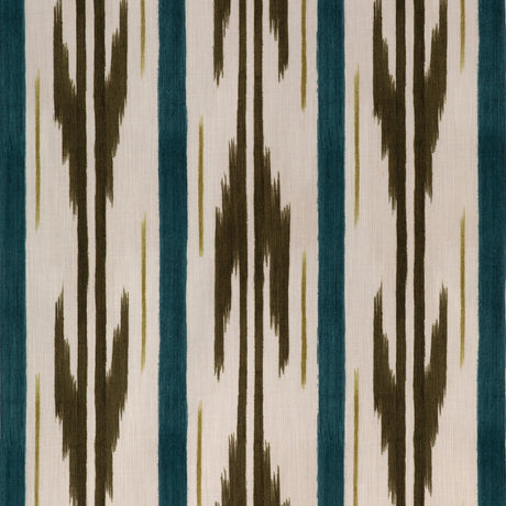 BRUNSCHWIG & FILS 8024111.353.0 LE MISTRAL PRINT MARINE Fabric - Eade's Wallpaper