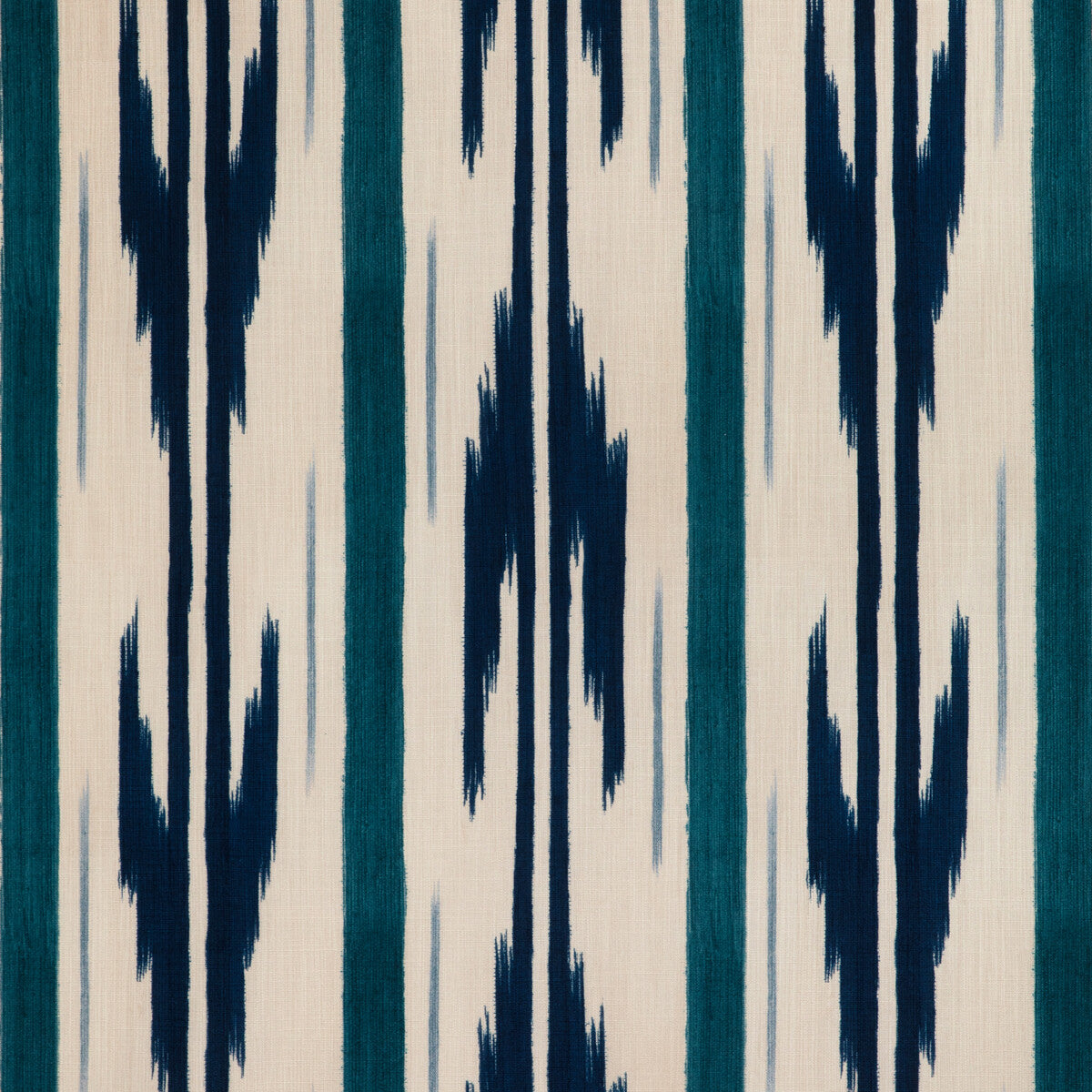 BRUNSCHWIG & FILS 8024111.55.0 LE MISTRAL PRINT INDIGO Fabric - Eade's Wallpaper