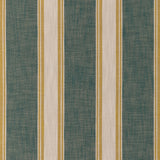 BRUNSCHWIG & FILS 8024120.353.0 LA RIVIERA STRIPE MARINE Fabric - Eade's Wallpaper
