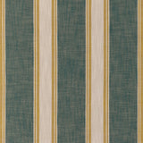 BRUNSCHWIG & FILS 8024120.353.0 LA RIVIERA STRIPE MARINE Fabric - Eade's Wallpaper