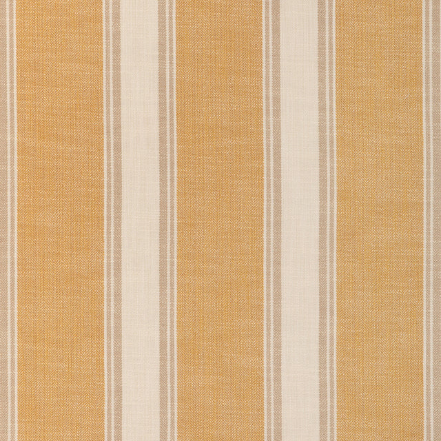 BRUNSCHWIG & FILS 8024120.416.0 LA RIVIERA STRIPE OCHRE Fabric - Eade's Wallpaper