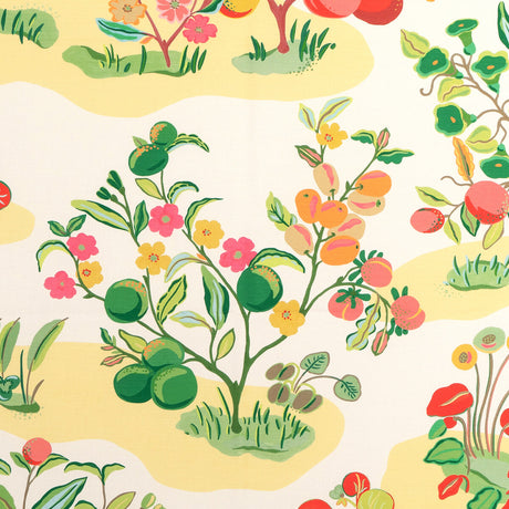 BRUNSCHWIG & FILS 8024121.73.0 POMELO PRINT SPRING Fabric - Eade's Wallpaper