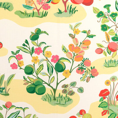 BRUNSCHWIG & FILS 8024121.73.0 POMELO PRINT SPRING Fabric - Eade's Wallpaper