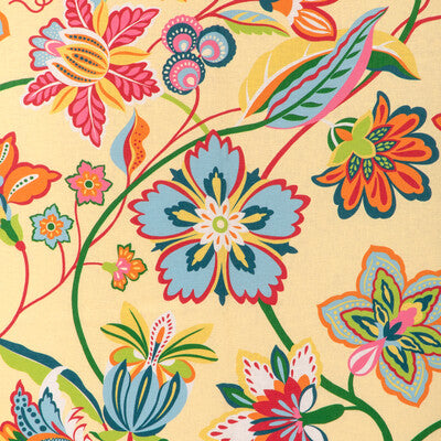 BRUNSCHWIG & FILS 8024123.417.0 BOTANIQUE PRINT SPRING Fabric - Eade's Wallpaper