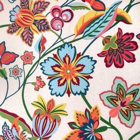 BRUNSCHWIG & FILS 8024123.73.0 BOTANIQUE PRINT BERRY Fabric - Eade's Wallpaper