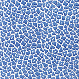 BRUNSCHWIG & FILS 8024125.5.0 GUEPARD PRINT BLUE Fabric - Eade's Wallpaper