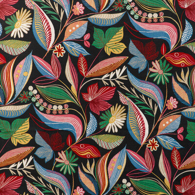 BRUNSCHWIG & FILS 8024126.819.0 CARLSTEN PRINT MULTI Fabric - Eade's Wallpaper