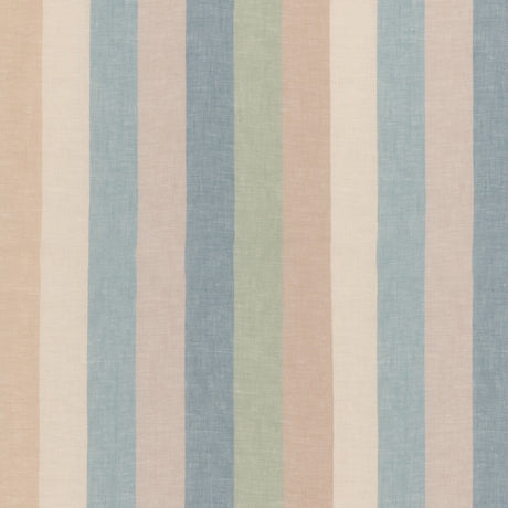 BRUNSCHWIG & FILS 8024127.113.0 PICNIC STRIPE MIST Fabric - Eade's Wallpaper