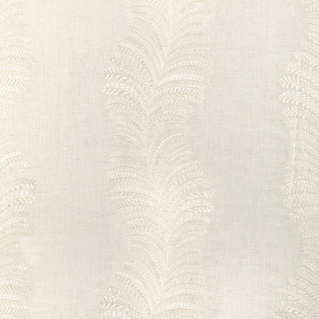 BRUNSCHWIG & FILS 8024129.1.0 ROWAN EMB IVORY Fabric - Eade's Wallpaper