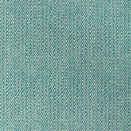 BRUNSCHWIG & FILS 8024135.313.0 LANDELLE WEAVE TEAL Fabric - Eade's Wallpaper