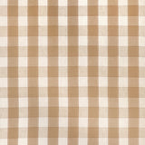 BRUNSCHWIG & FILS 8024138.16.0 CLEMENS CHECK BEIGE Fabric - Eade's Wallpaper