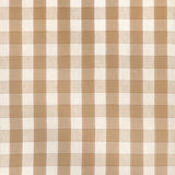 BRUNSCHWIG & FILS 8024138.16.0 CLEMENS CHECK BEIGE Fabric - Eade's Wallpaper