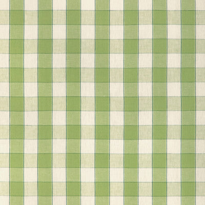 BRUNSCHWIG & FILS 8024138.3.0 CLEMENS CHECK GREEN Fabric - Eade's Wallpaper