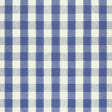 BRUNSCHWIG & FILS 8024138.5.0 CLEMENS CHECK BLUE Fabric - Eade's Wallpaper