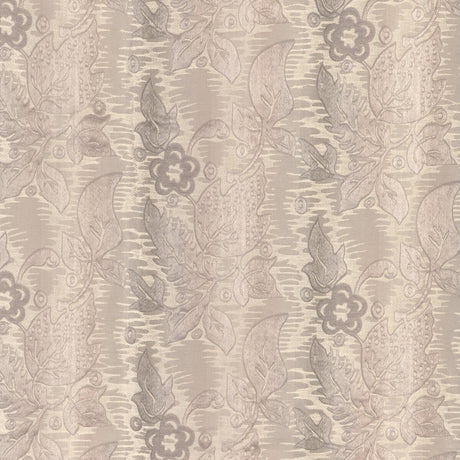 BRUNSCHWIG & FILS 8024140.11.0 PRIMAVERA BROCATELLE FOG Fabric - Eade's Wallpaper