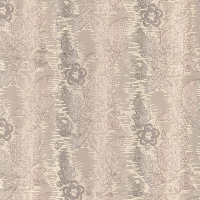 BRUNSCHWIG & FILS 8024140.11.0 PRIMAVERA BROCATELLE FOG Fabric - Eade's Wallpaper
