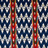 Schumacher Samar Ikat Velvet Blue Fabric - Eade's Wallpaper