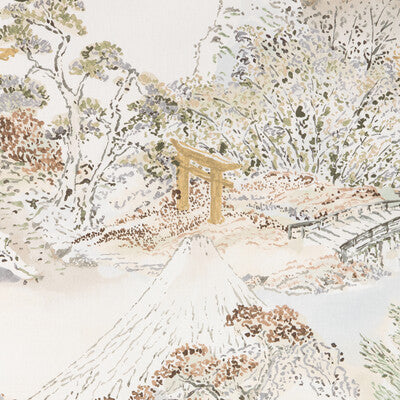 BRUNSCHWIG & FILS MEIJI PRINT 8025117.1611.0 in NATURAL Fabr
