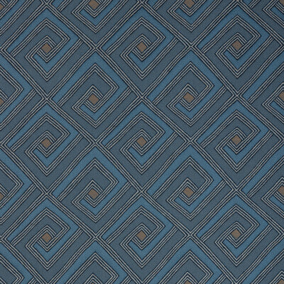 BRUNSCHWIG & FILS MAZAMET WEAVE 8025120.5.0 in BLUE Fabric -