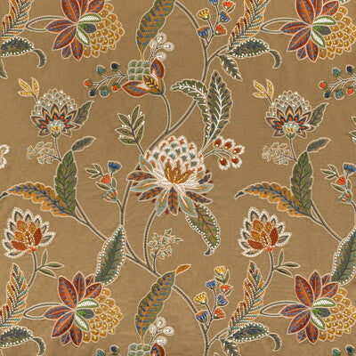 BRUNSCHWIG & FILS TROPEZ EMB 8025122.630.0 in MULTI Fabric -