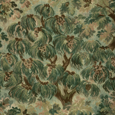 BRUNSCHWIG & FILS MING VELVET 8025123.3.0 in GREEN Fabric - 