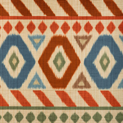 BRUNSCHWIG & FILS UZBEK VELVET 8025124.195.0 in MULTI Wallpa