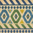 BRUNSCHWIG & FILS UZBEK VELVET 8025124.315.0 in GREEN/BLUE W